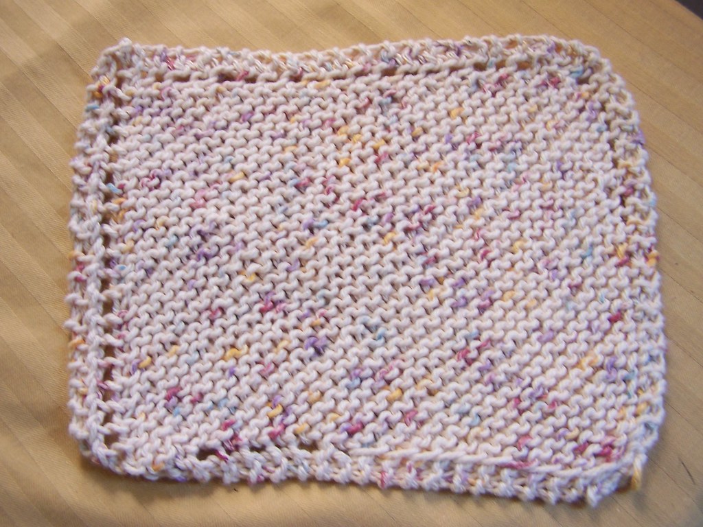 Knitting A Dishcloth For Beginners