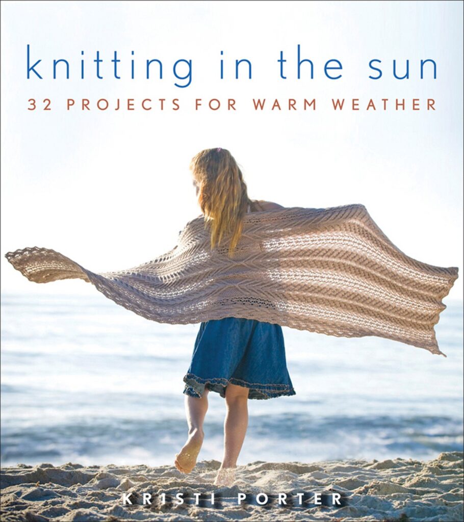 Knitting in the Sun by Kristi Porter