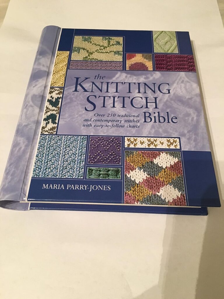 The Knitting Stitch Bible by By Maria Parry-Jones