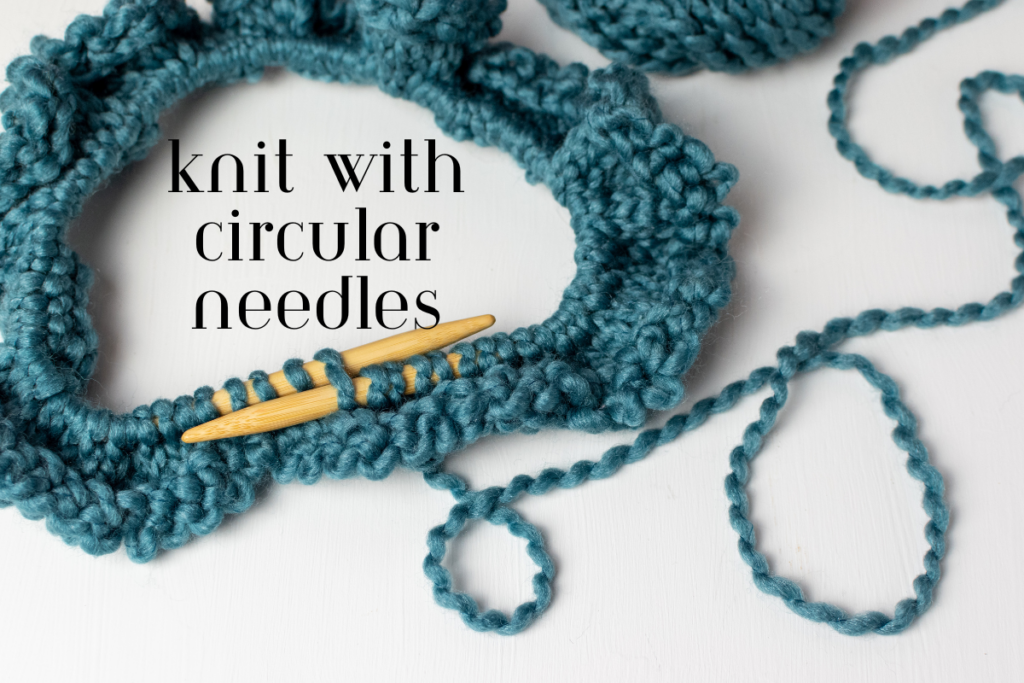 How To Knit With Circular Needles