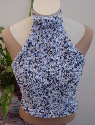 Clara Halter Top Knitting Pattern